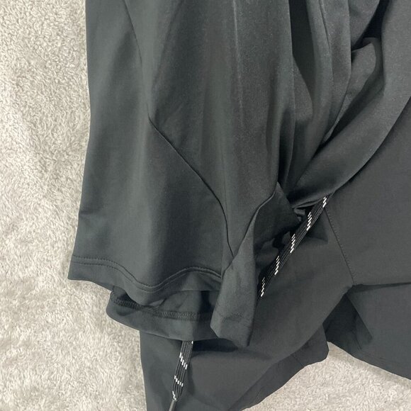 NEW Lands' End Mens M Black Swim Shorts With UPF 50 Quick Dry & Built-In Boxer - Picture 9 of 10